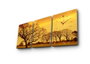 Wallity Reloj de Pared Lienzo Decorativo 3 Piezas 30x40cm 3P3040CSMOR-7